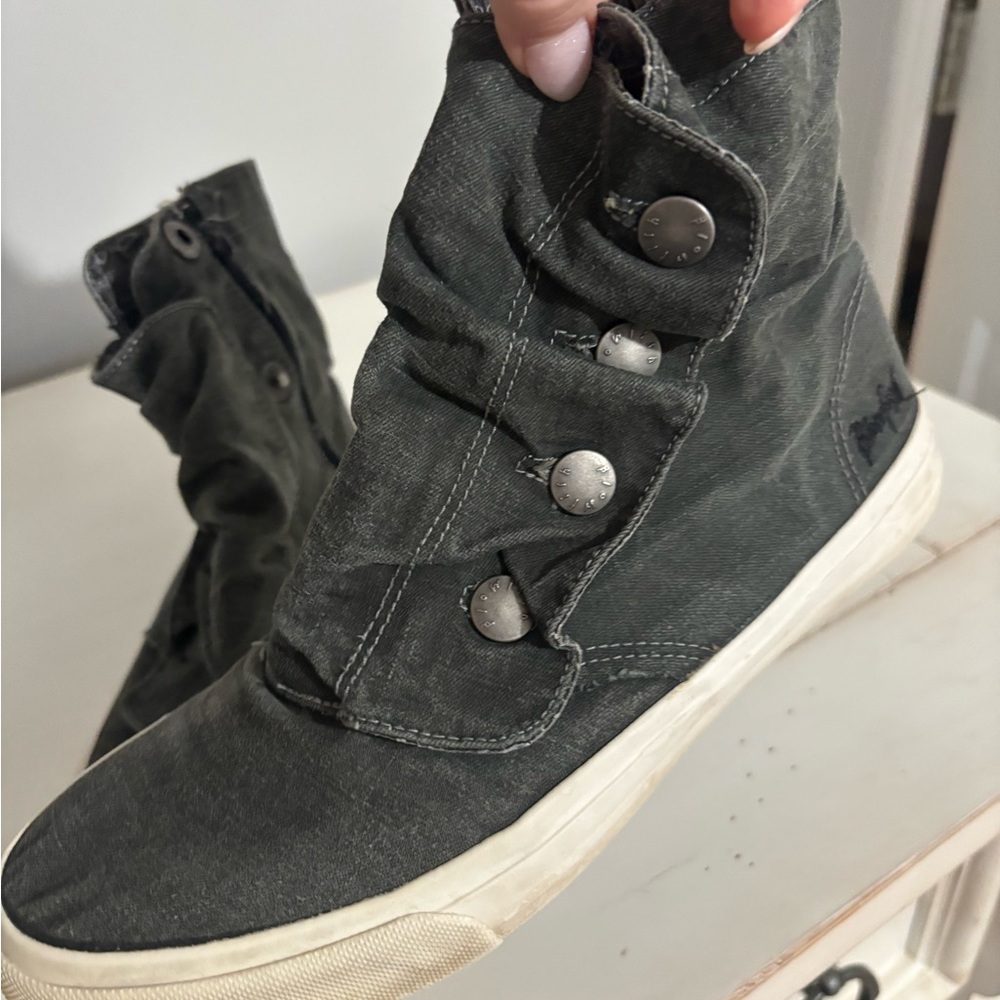 Blowfish Charcoal High-Top Sneakers - Picture 4 of 4
